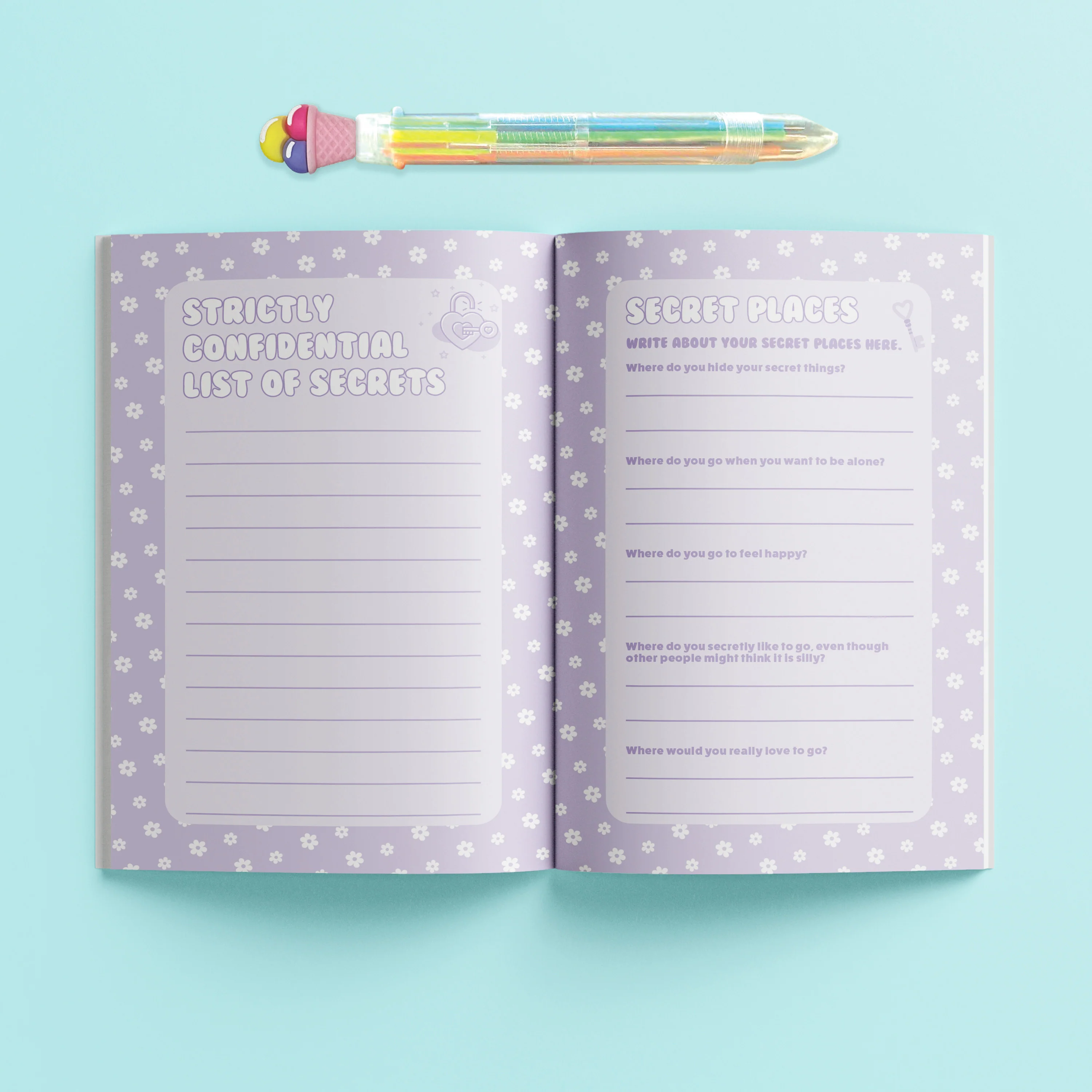 Secret Scented Journal Kit