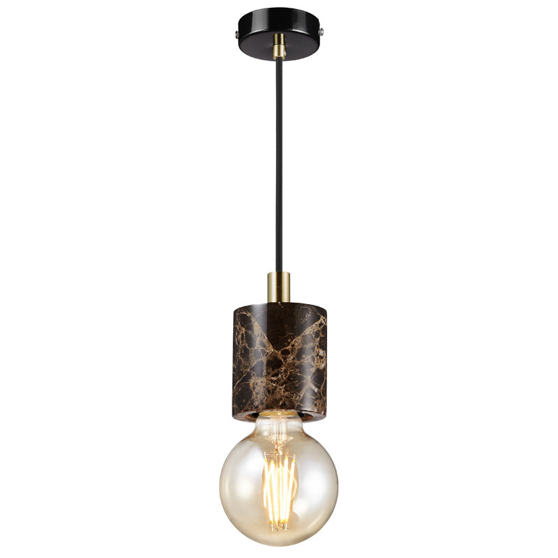 Nordlux Siv Hanglamp - Ø6cm - E27 - Bruin