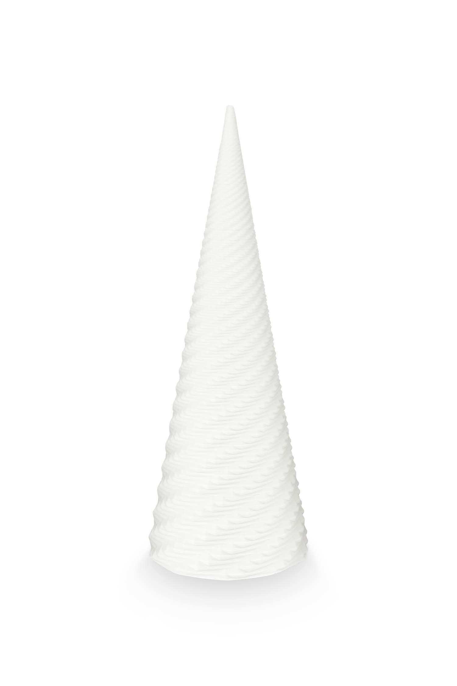 vtwonen Decoratie Kerst Beeld Swirl - Porselein - 13.7x36.5cm
