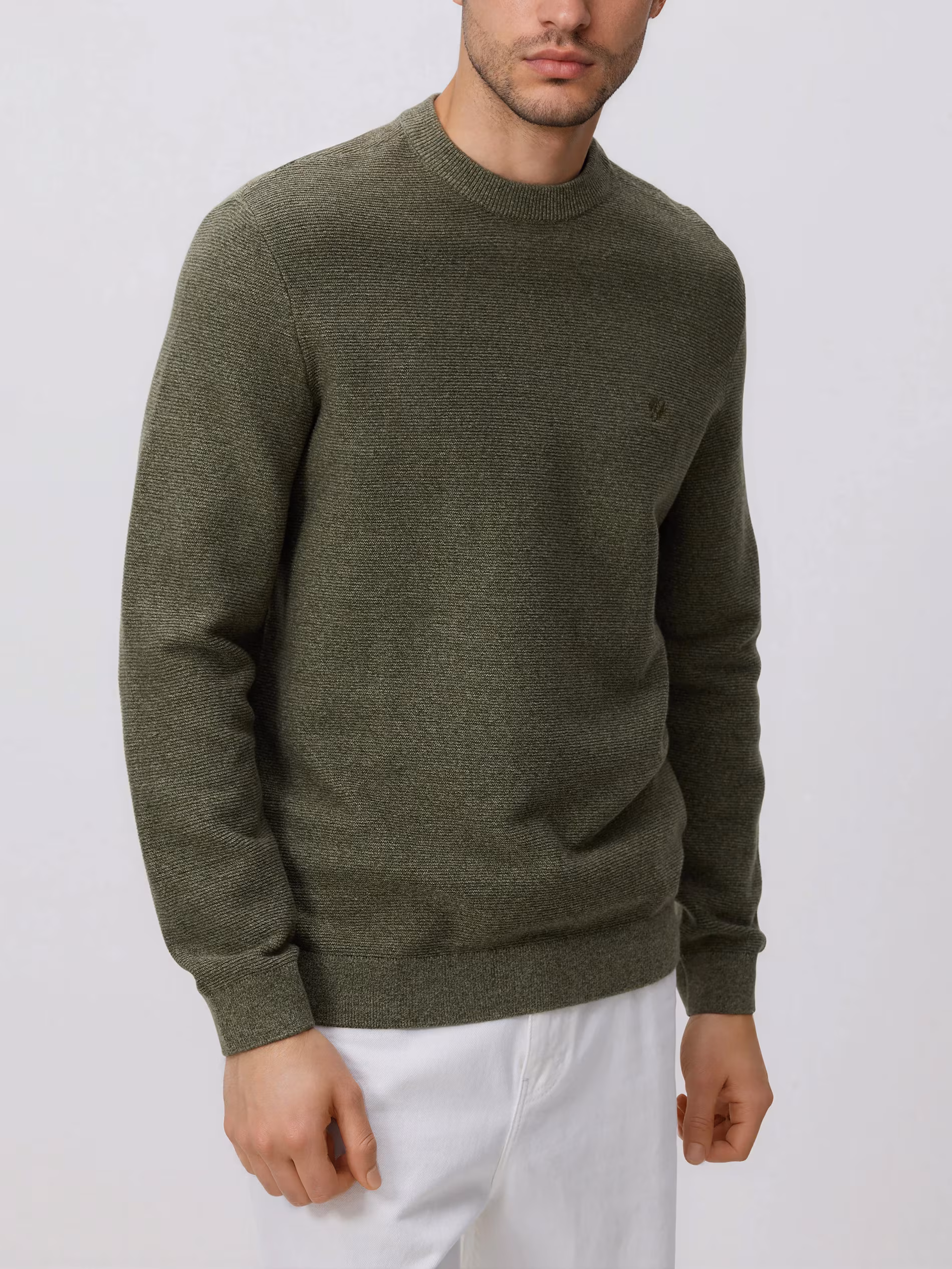 Sweter z domieszką lyocellu