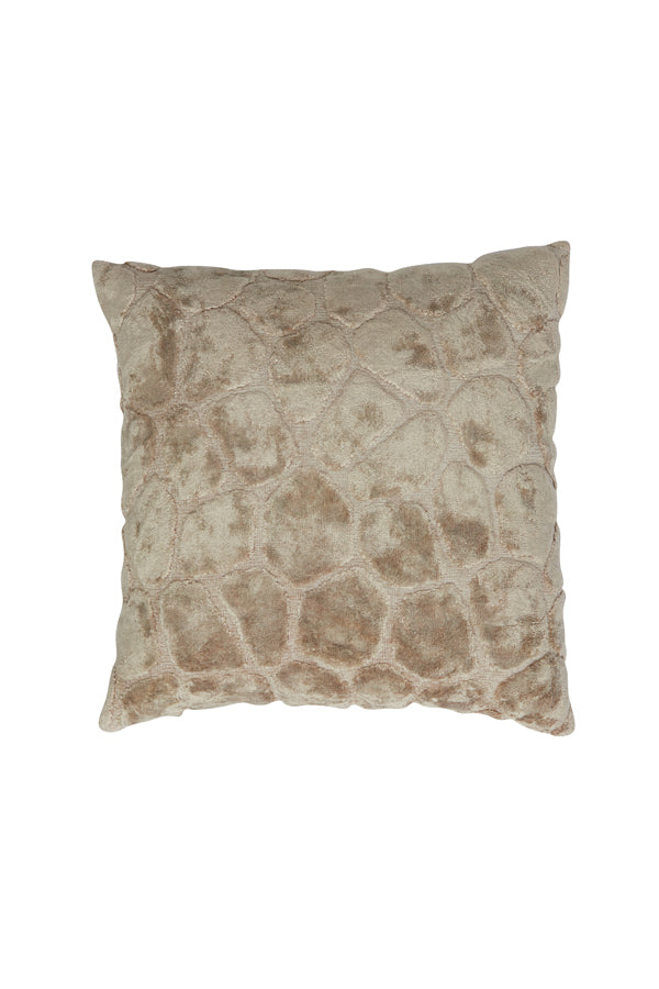 Light & Living kussen ZIRAFI - 45x45cm - bruin