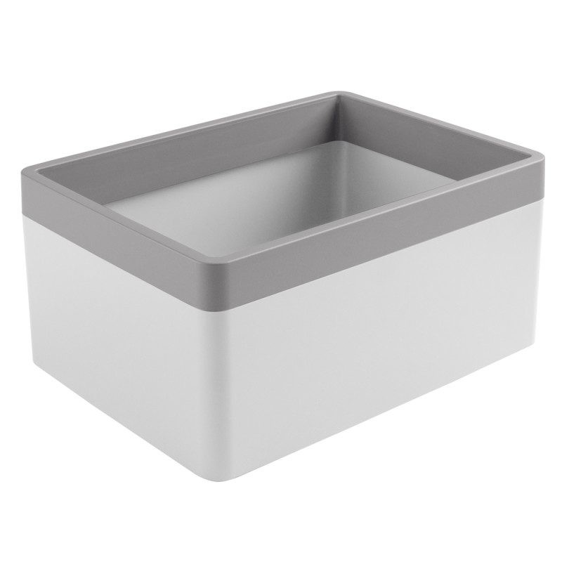 Box de rangement Sigma Home Organizer blanc et gris 3,3 L SUNWARE