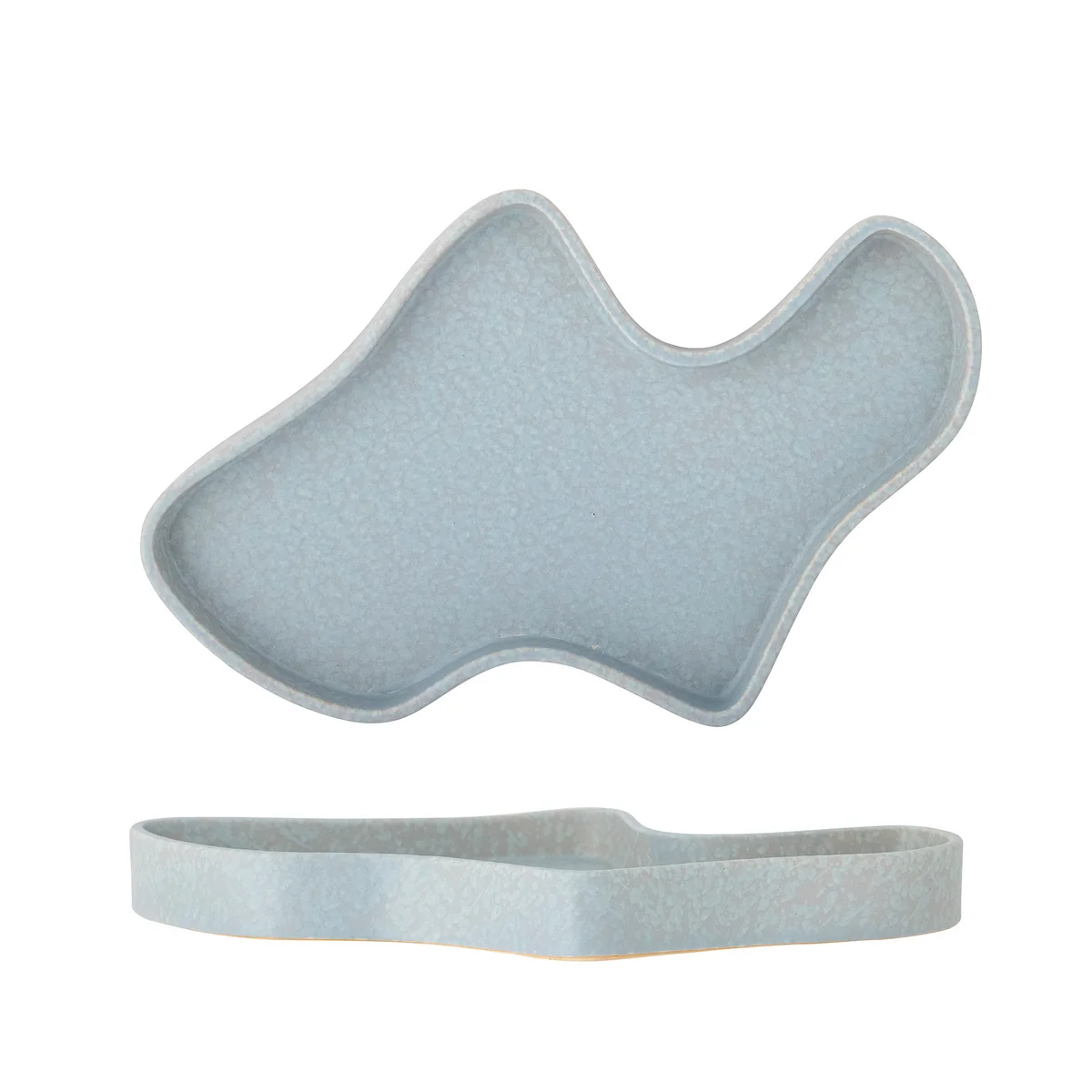 Bloomingville - Lakey Tablett, blau