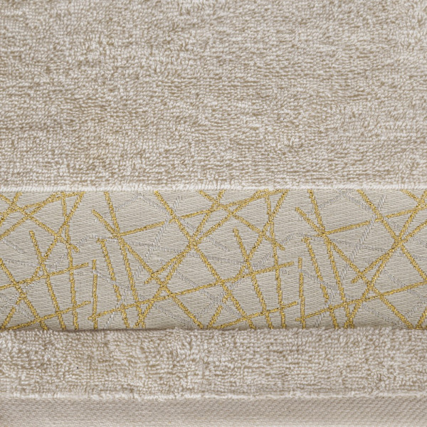 Ręcznik Nika 50x90 beżowy frotte 480g/m2