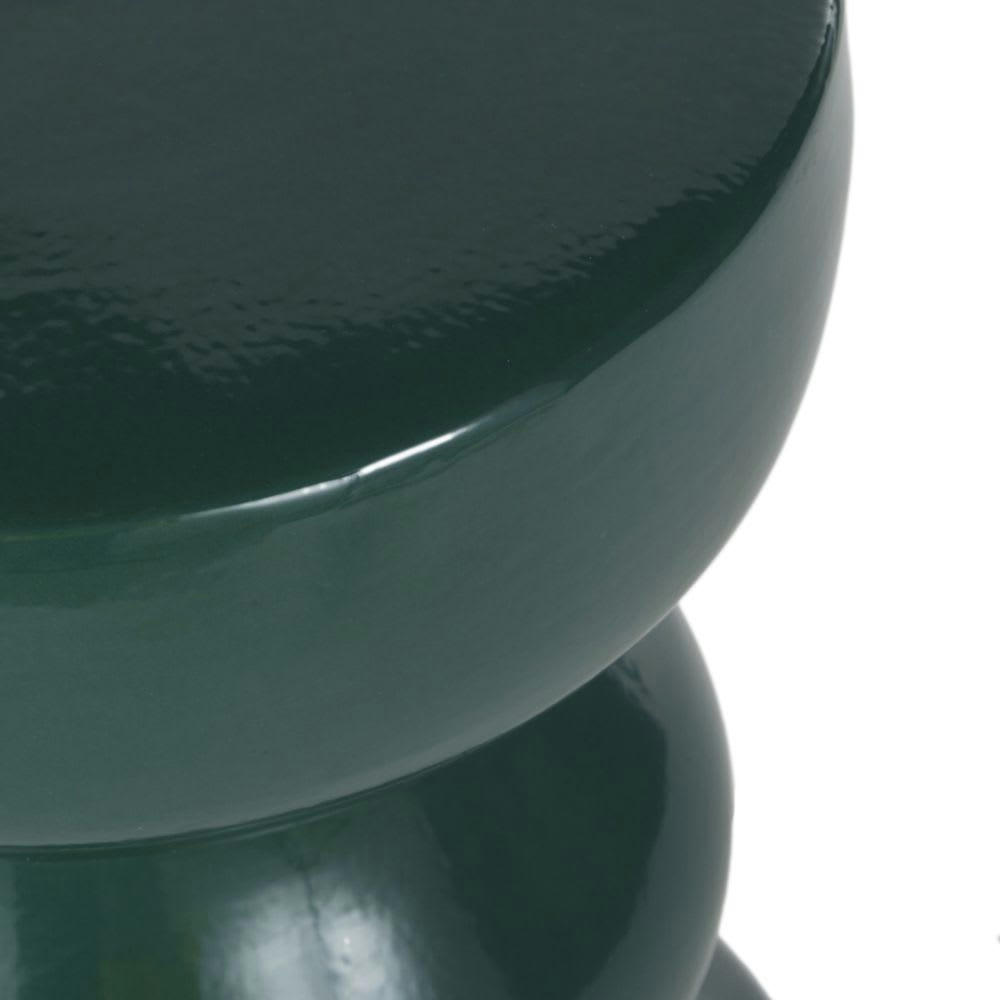 TIAGO - Bout de canapé en grès vert