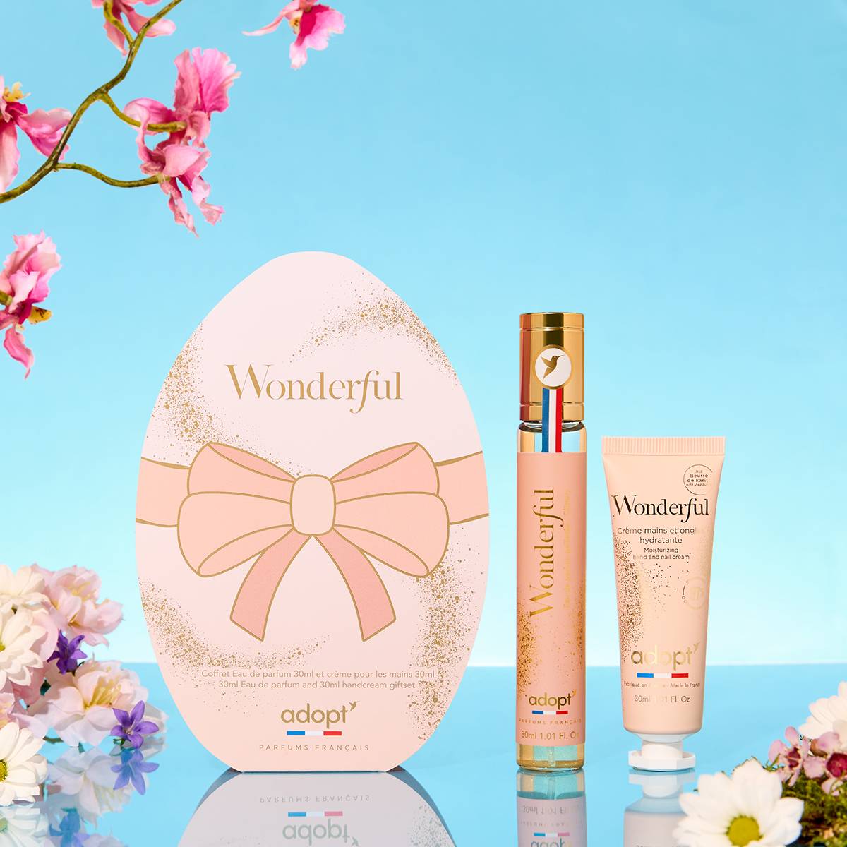 WonderfulCoffret eau de parfum 30 ml   Crème main 30 ml