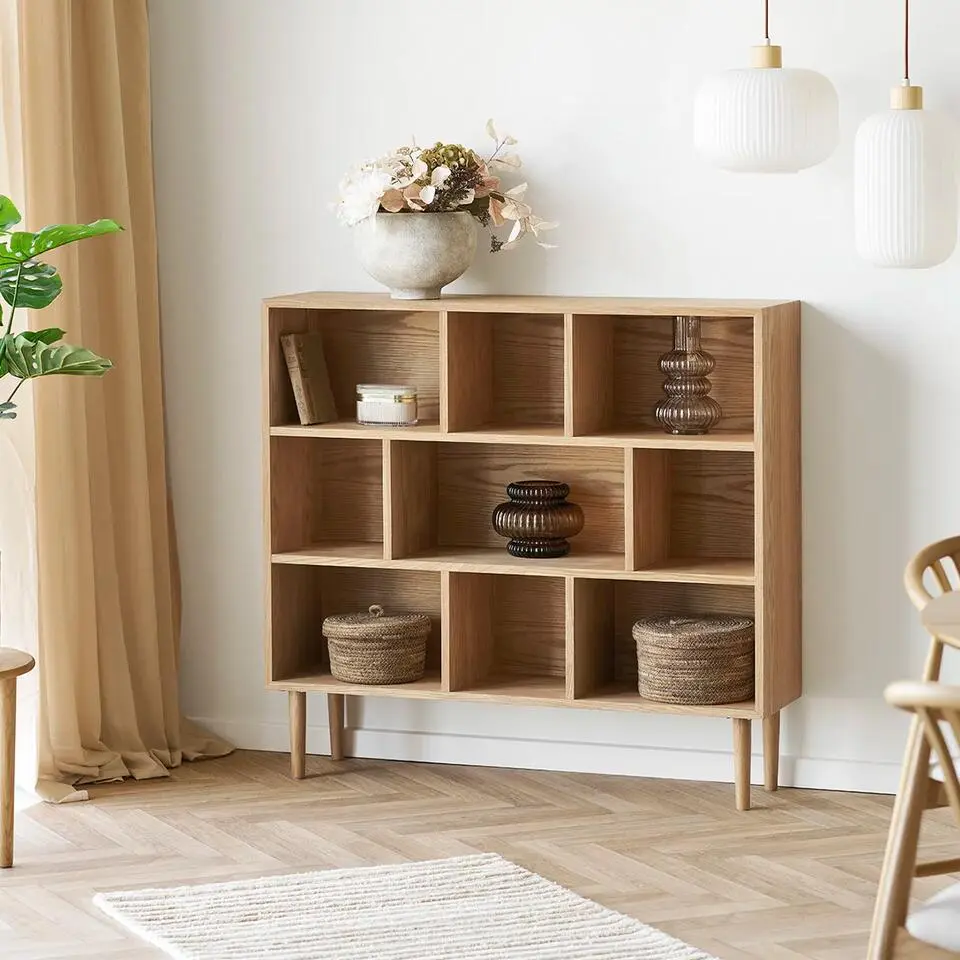 Artichok August Boekenkast Naturel - 112 x 105 cm