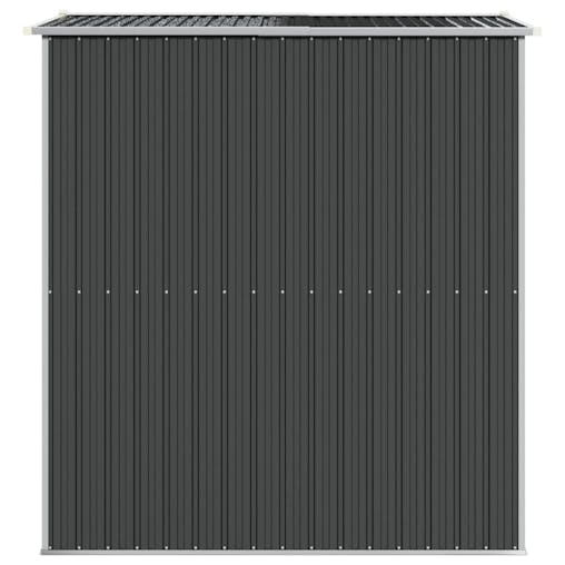 NNEVL Garden Shed Anthracite 192x191x223 cm Galvanised Steel
