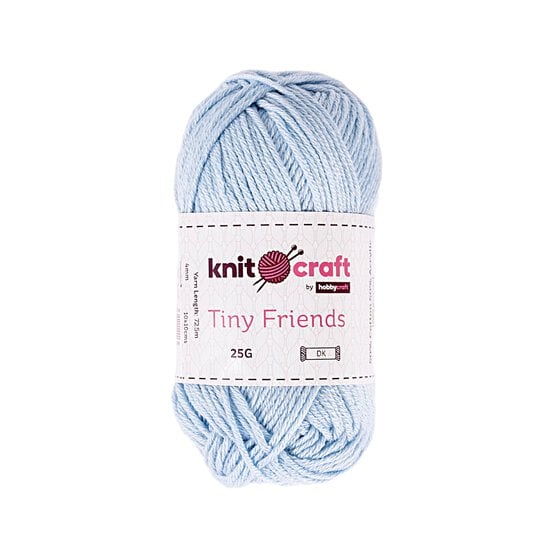 Knitcraft Light Blue Tiny Friends Yarn 25g
