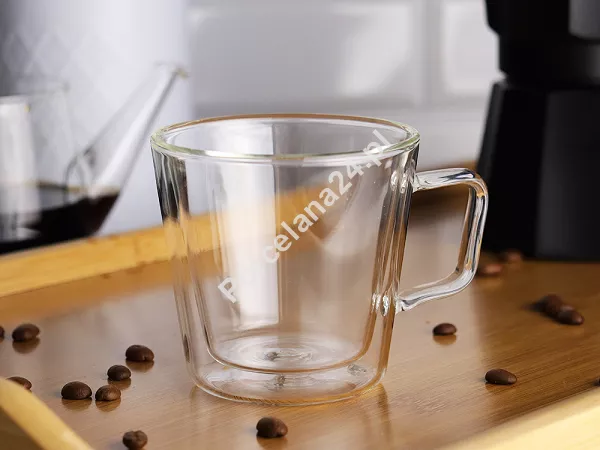 Zestaw 2 szklanek termicznych 250 ml z podwójną ścianką Vialli Design - Diva 1K.DIVA.5875