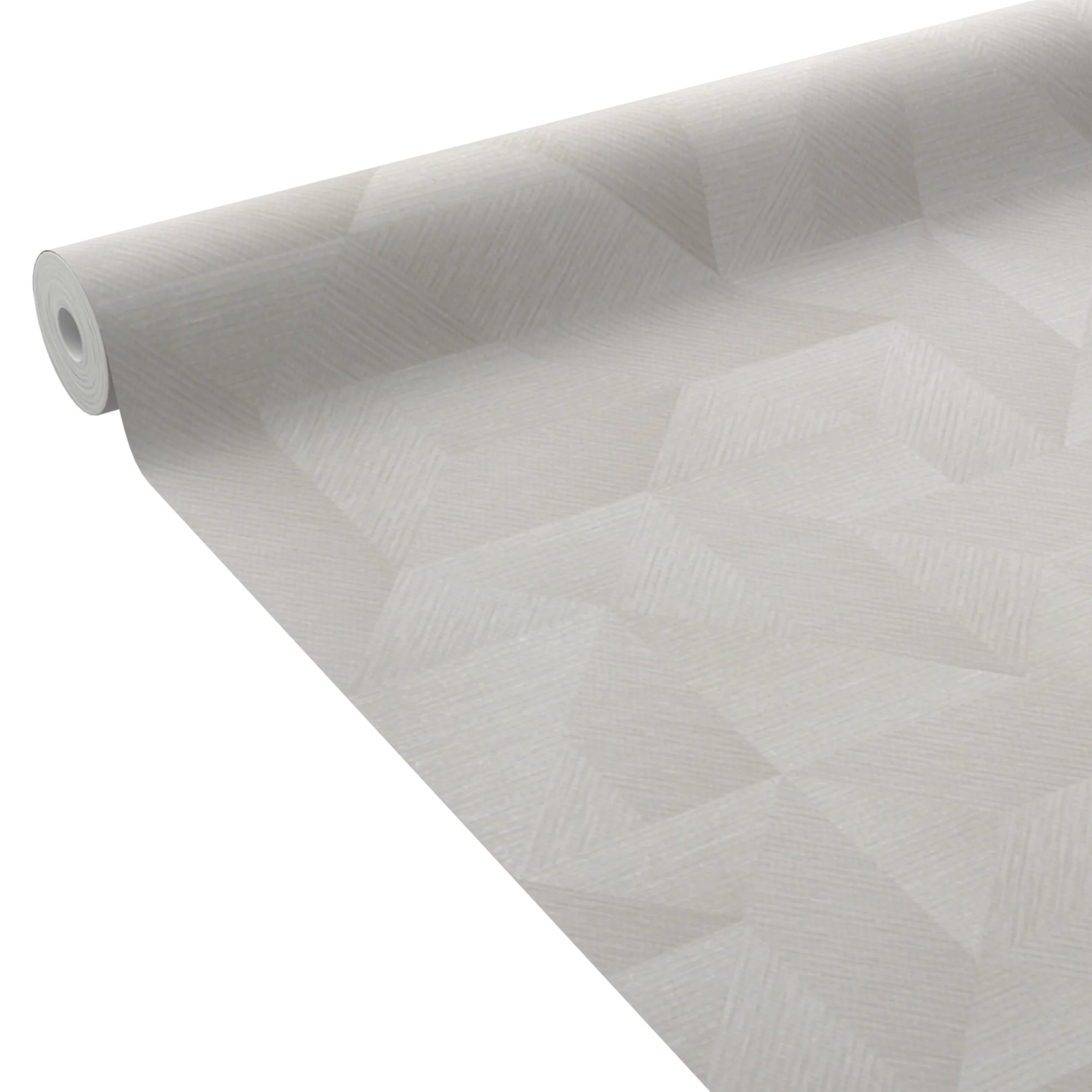 Papier peint intissé ZAKARY coloris blanc