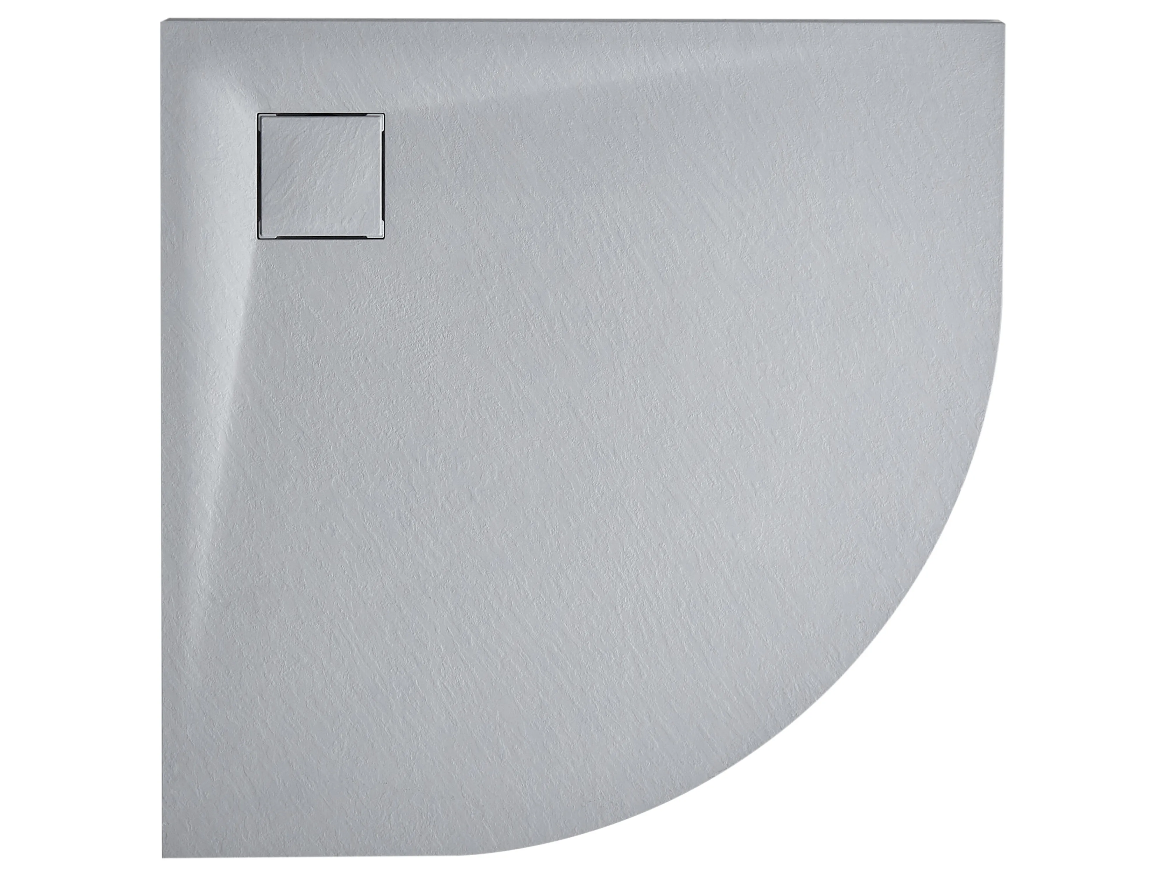 Shower Tray PARON 800 x 800 x 30 mm Grey