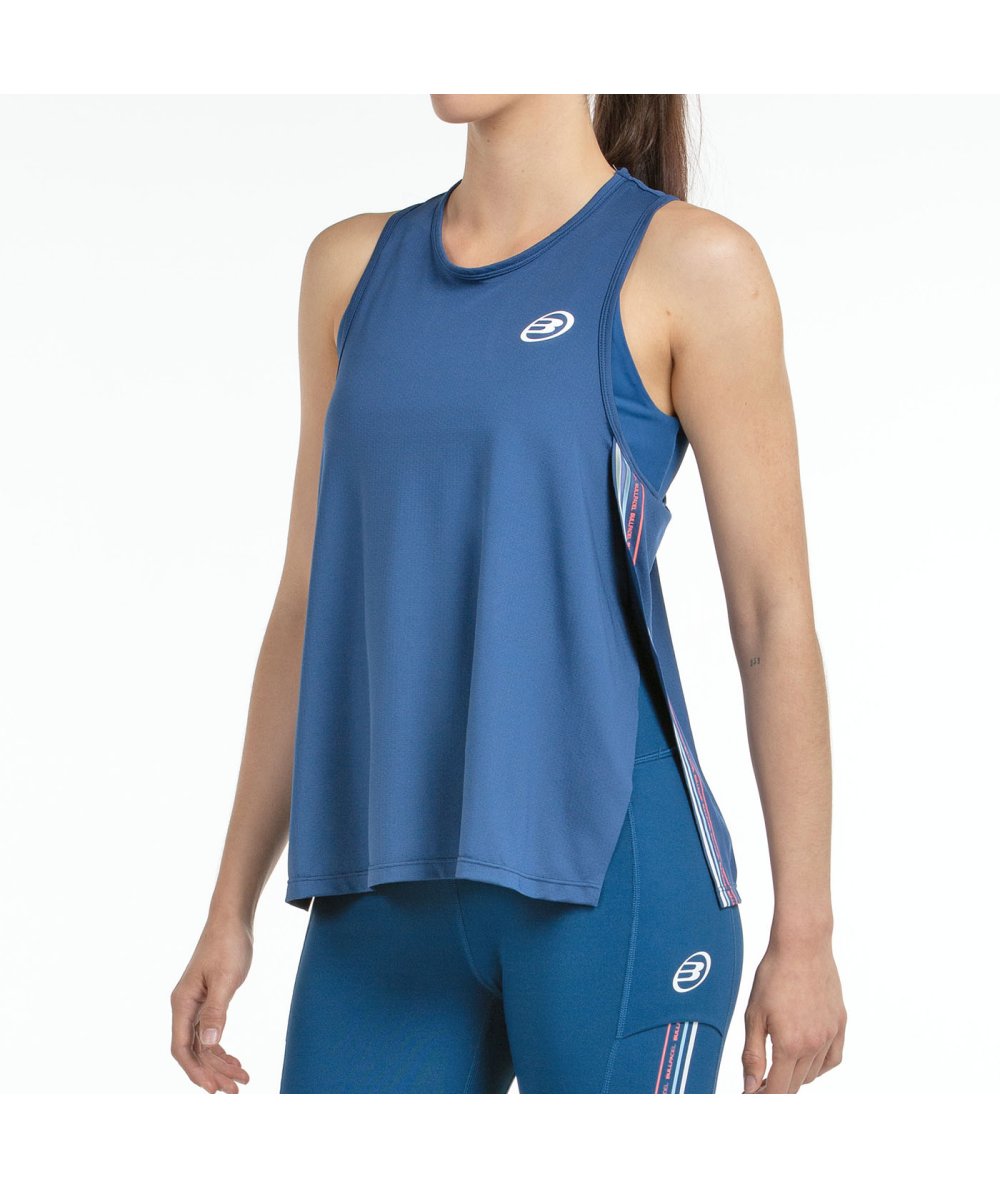 CAMISETA BULLPADEL DURANTA AZUL TINTA