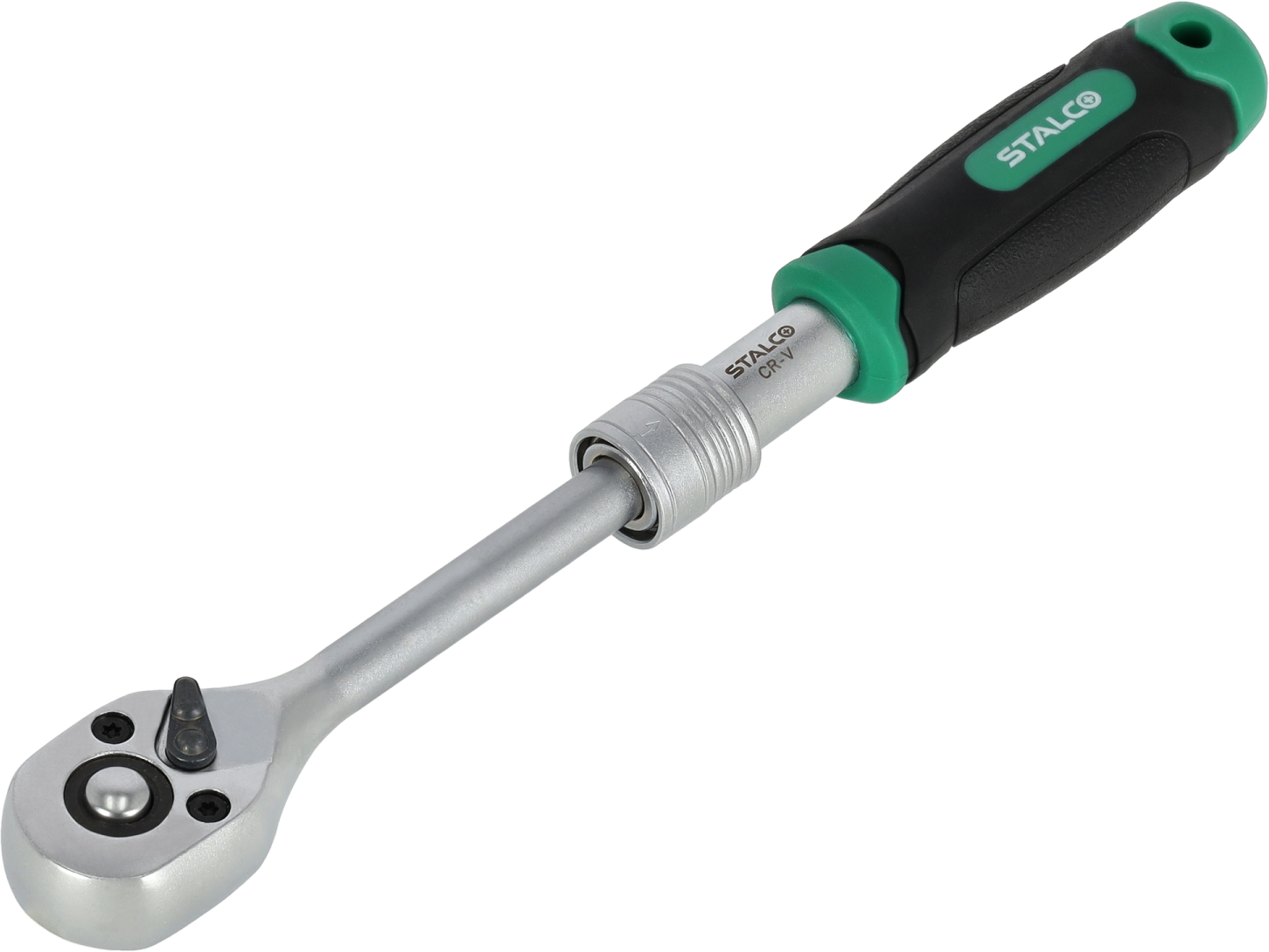 Grzechotka teleskopowa 1/4” 150-200 mm STALCO S-54047