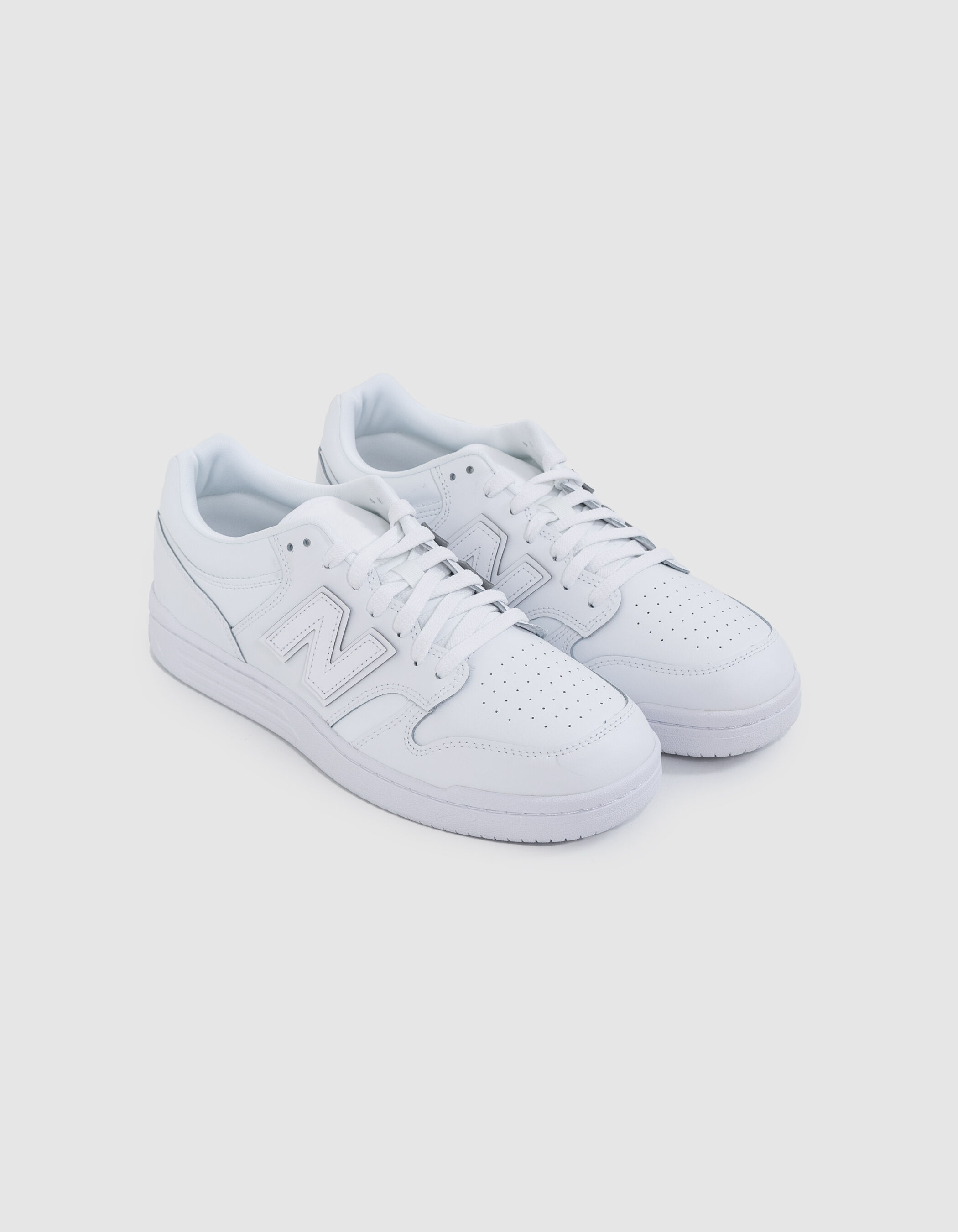 Baskets blanches NEW BALANCE 480 Homme
