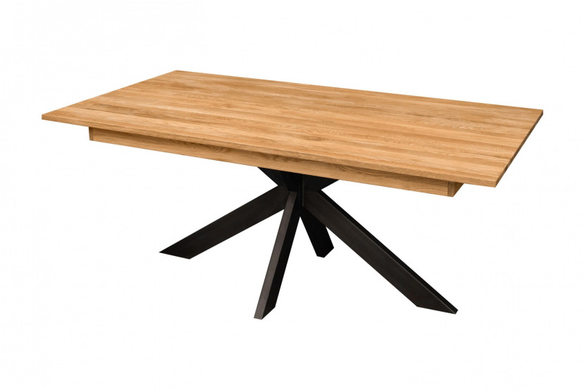 EMDEN Stół Rozkładany #8180 Dąb naturalny 180-265x100cm