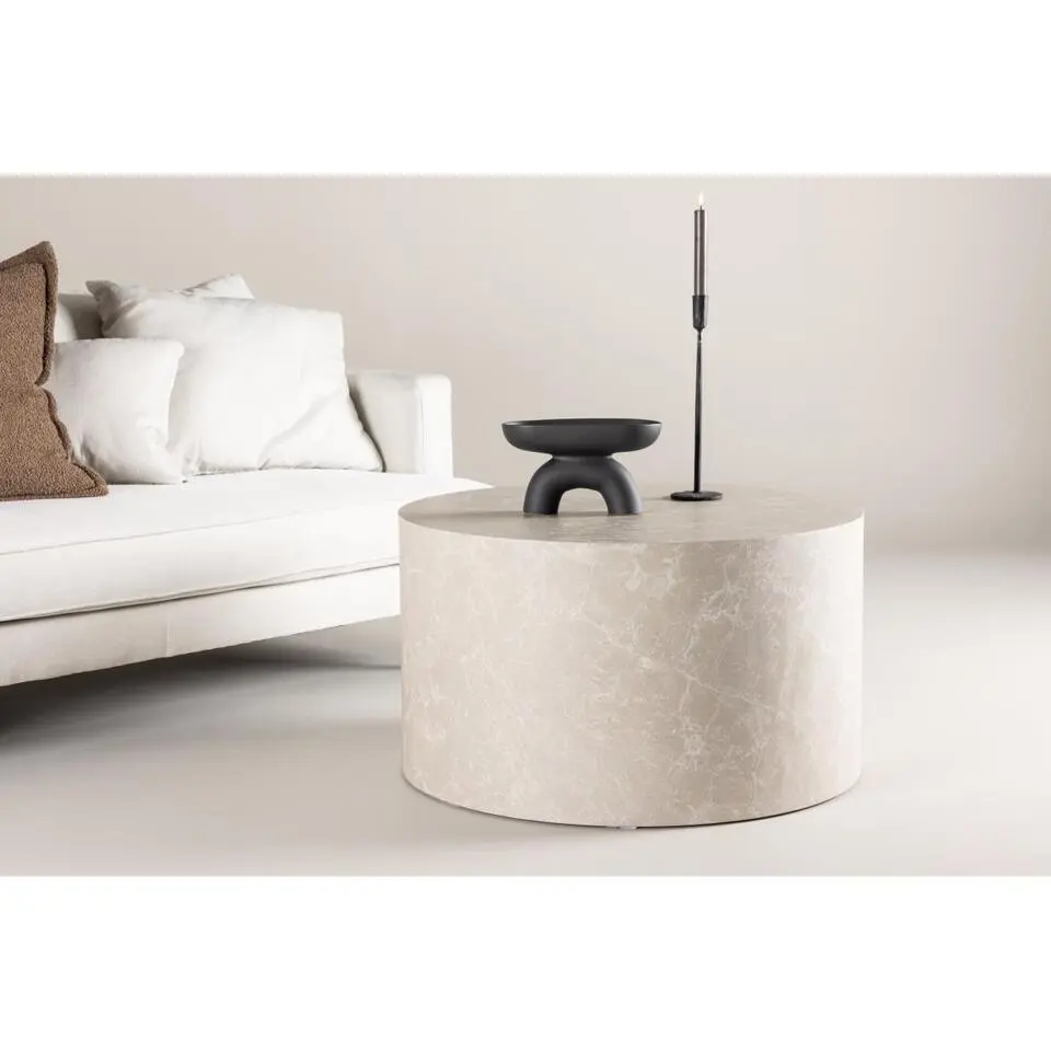 Svea - Melissa ronde salontafel - ? 80 cm - beige