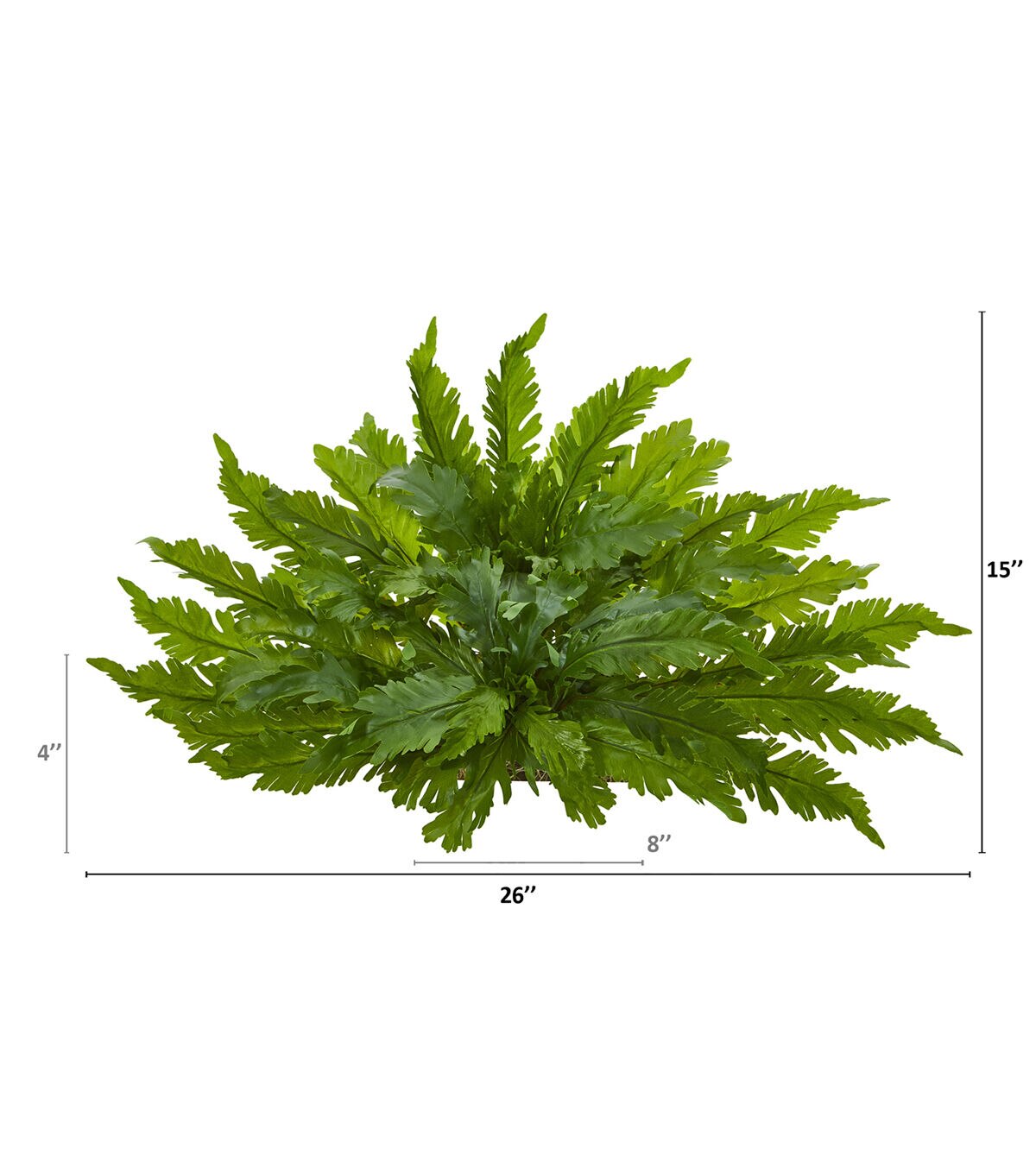 Nearly Natural Fern Ledge Plant