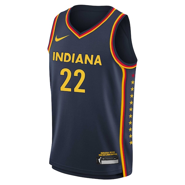 Caitlin Clark Indiana Fever Nike 2024 WNBA Draft Explorer Edition Victory Player Jersey - Navy