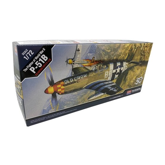 Academy P-51B Mustang Model Kit 1:72
