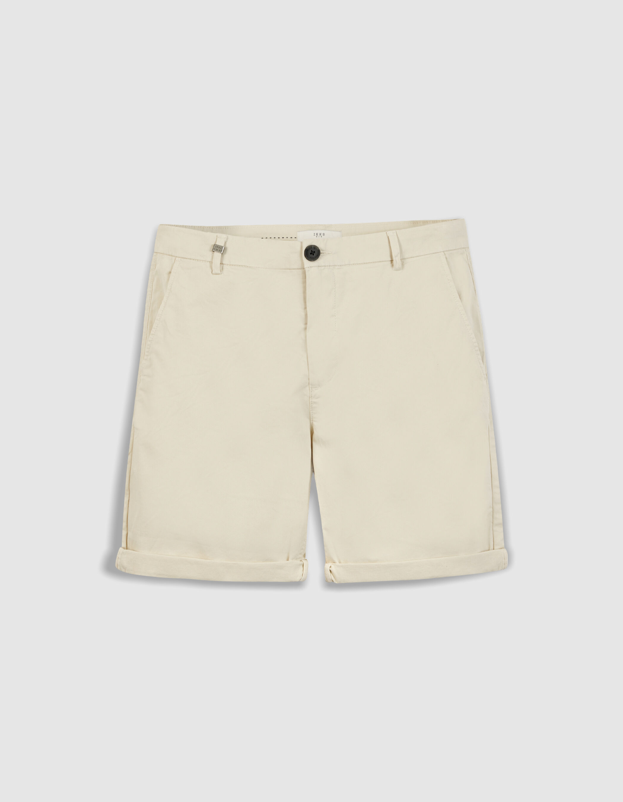 Bermuda chino bleu Homme