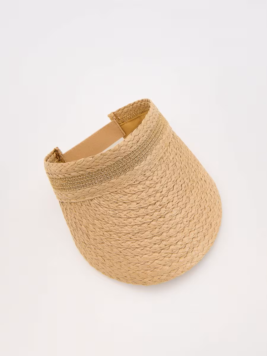 Woven Visor Cap