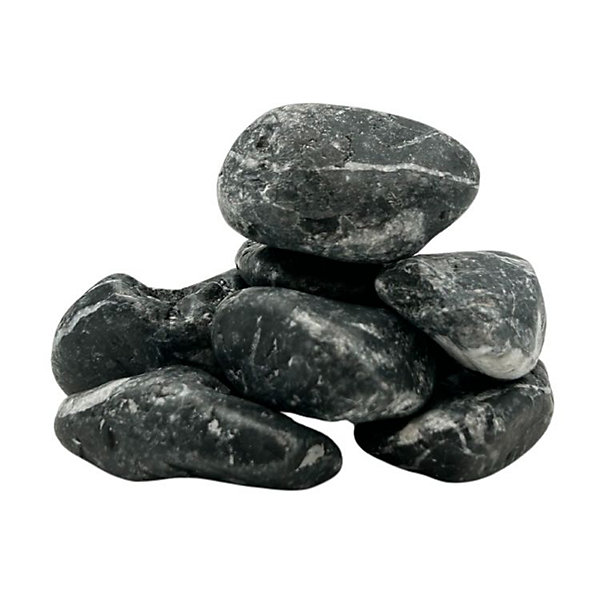 Big Bag de 0,75m3 ( /- 1000Kg) Galet Noir Impérial Brillant 30/60 mm - Livraison PREMIUM
