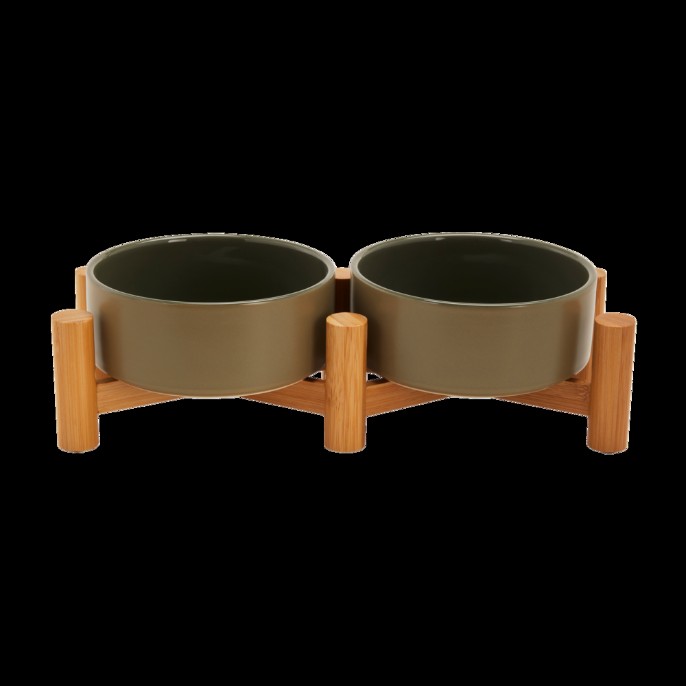 Reddy Elevated 3-Cup Dog Double Diner