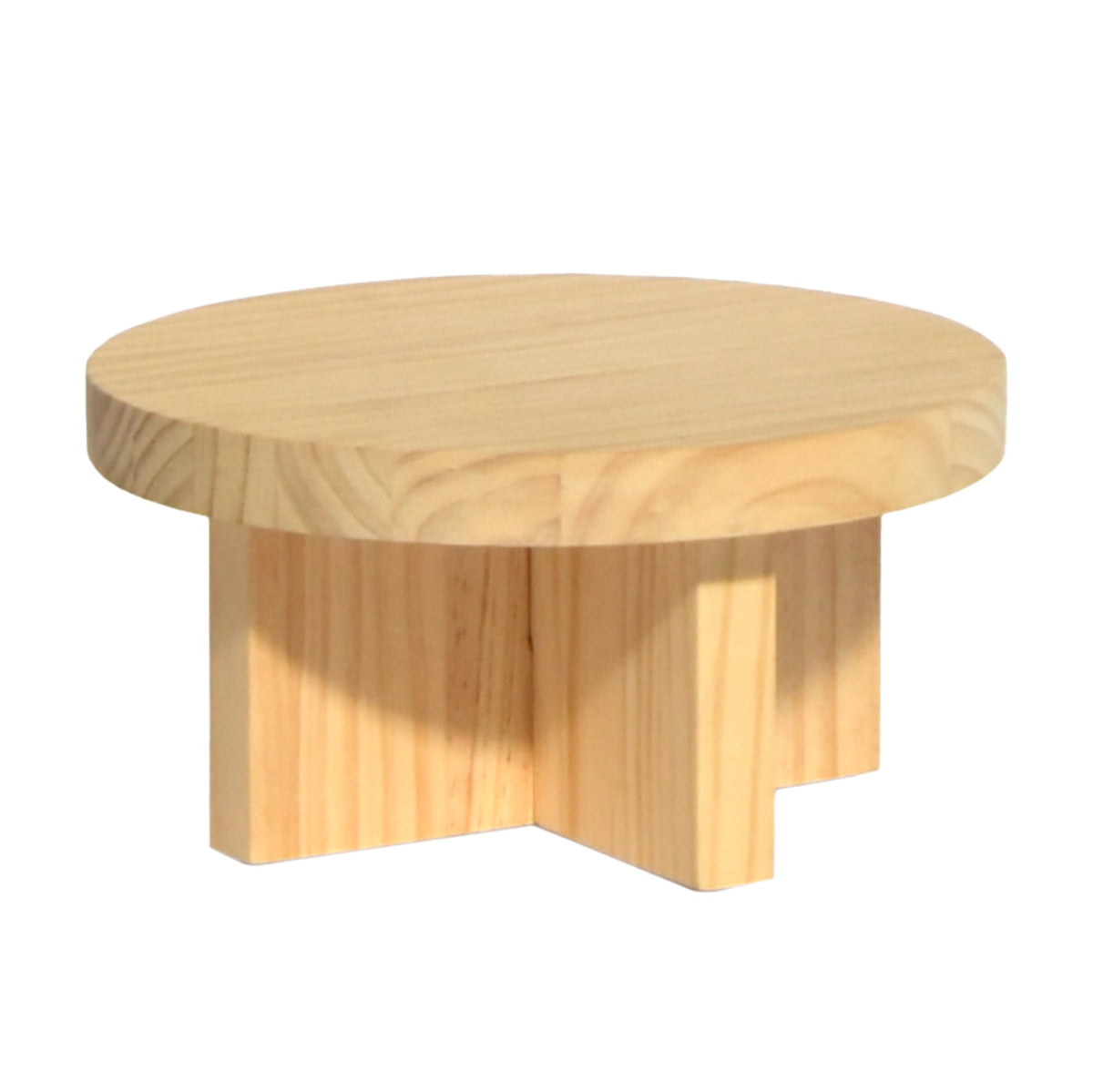 Naan Furniture Kruk Mola - ongelakt massief grenen - 30 x 15 cm