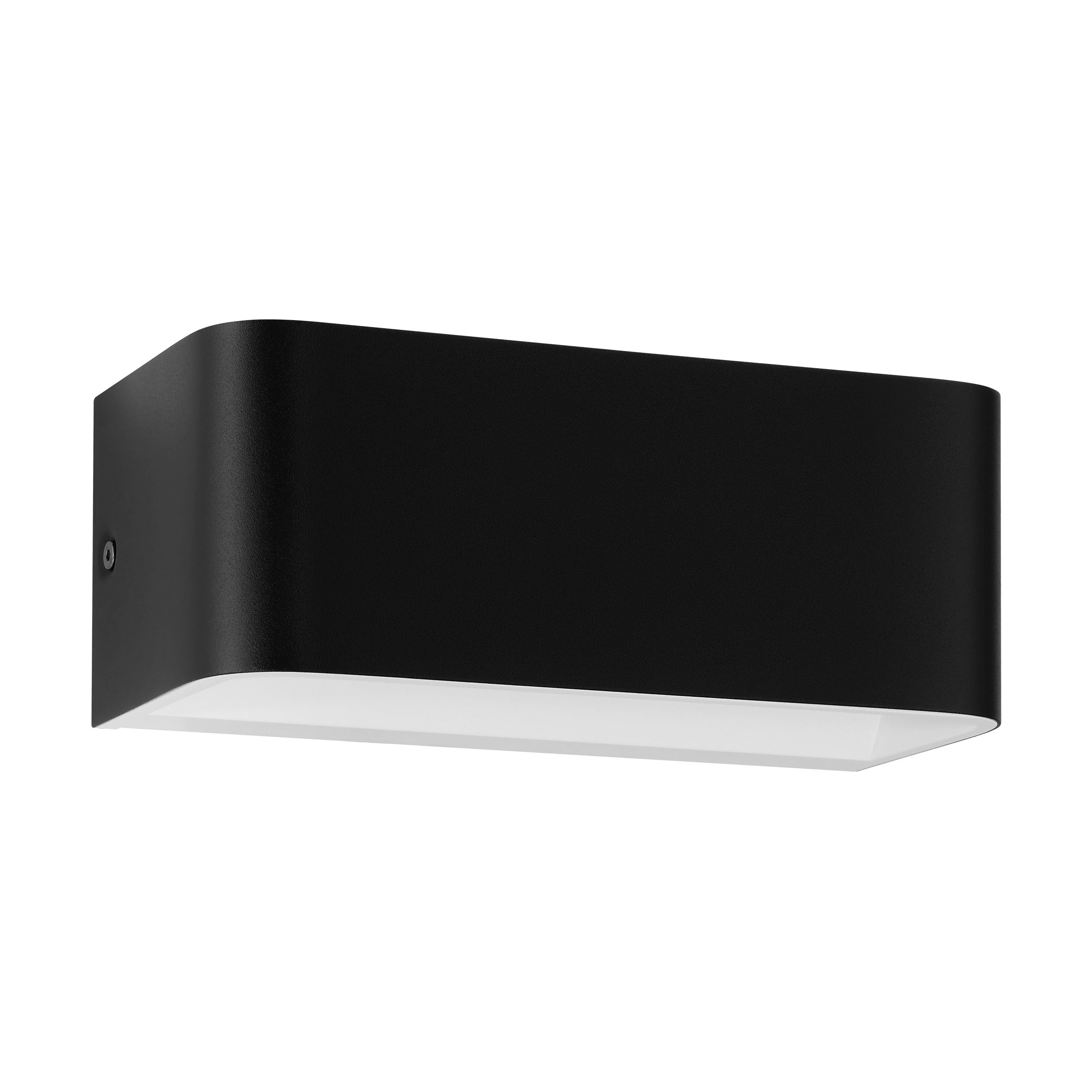 EGLO wandlamp Sania 4 - led - 20 cm - zwart/wit
