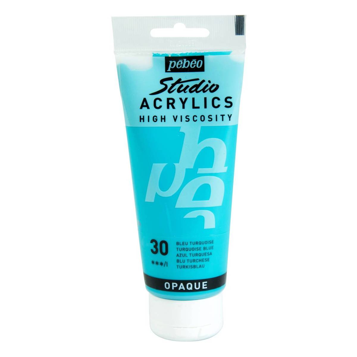 Pebeo Turquoise Blue Studio Acrylic Paint 100ml