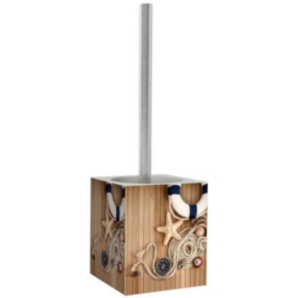 WC-Bürste »Maritime«, H 37 cm, Beige, Rechteckig