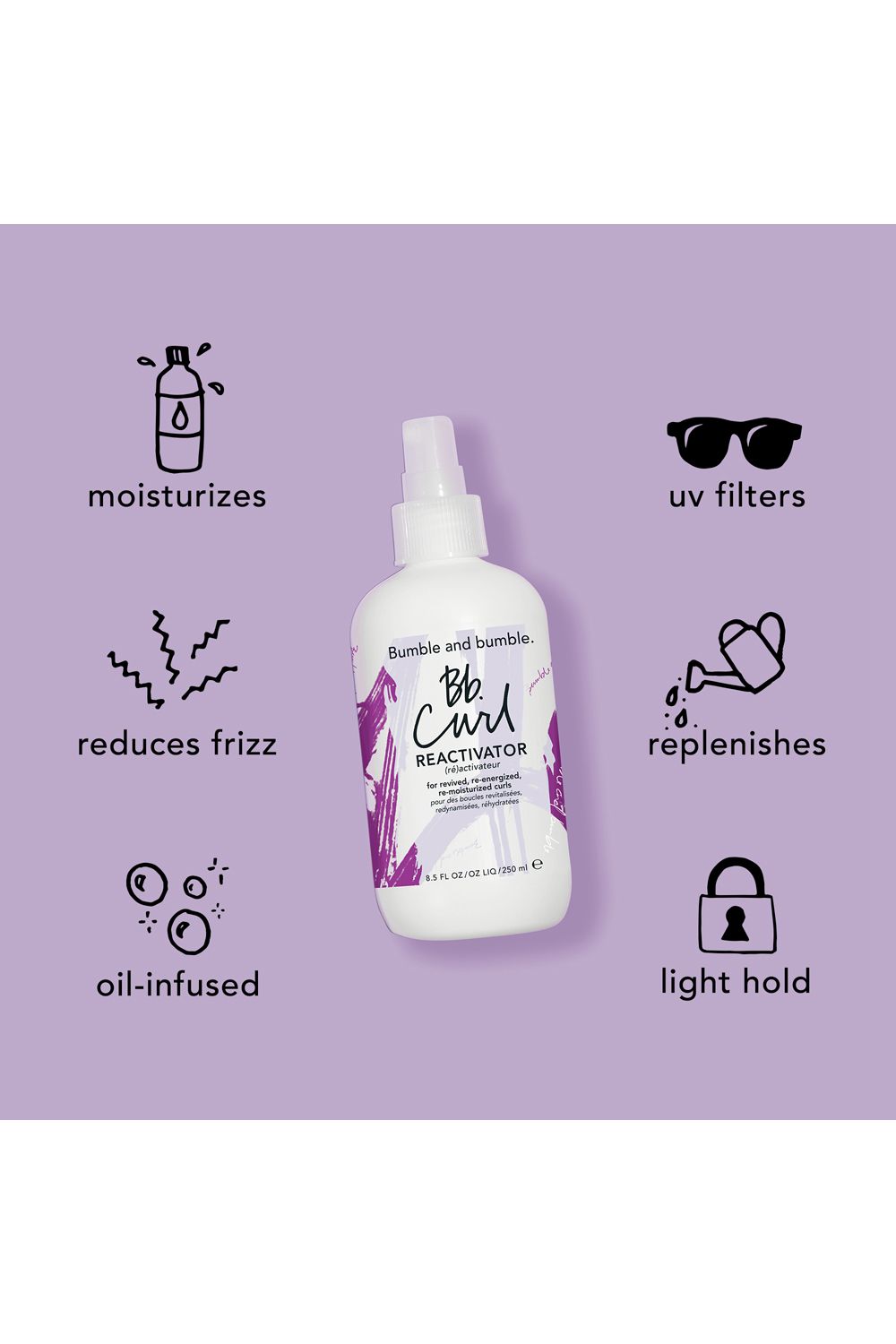 Bumble and bumble Curl Reactivator Moisturizing Hair Mist 250ml