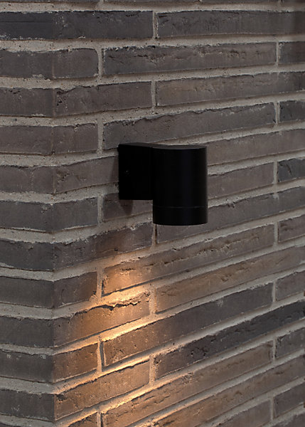 Applique murale TIN Maxi Métal Noir, H.10.5 - IP54 - GU10 /Nordlux Extérieur