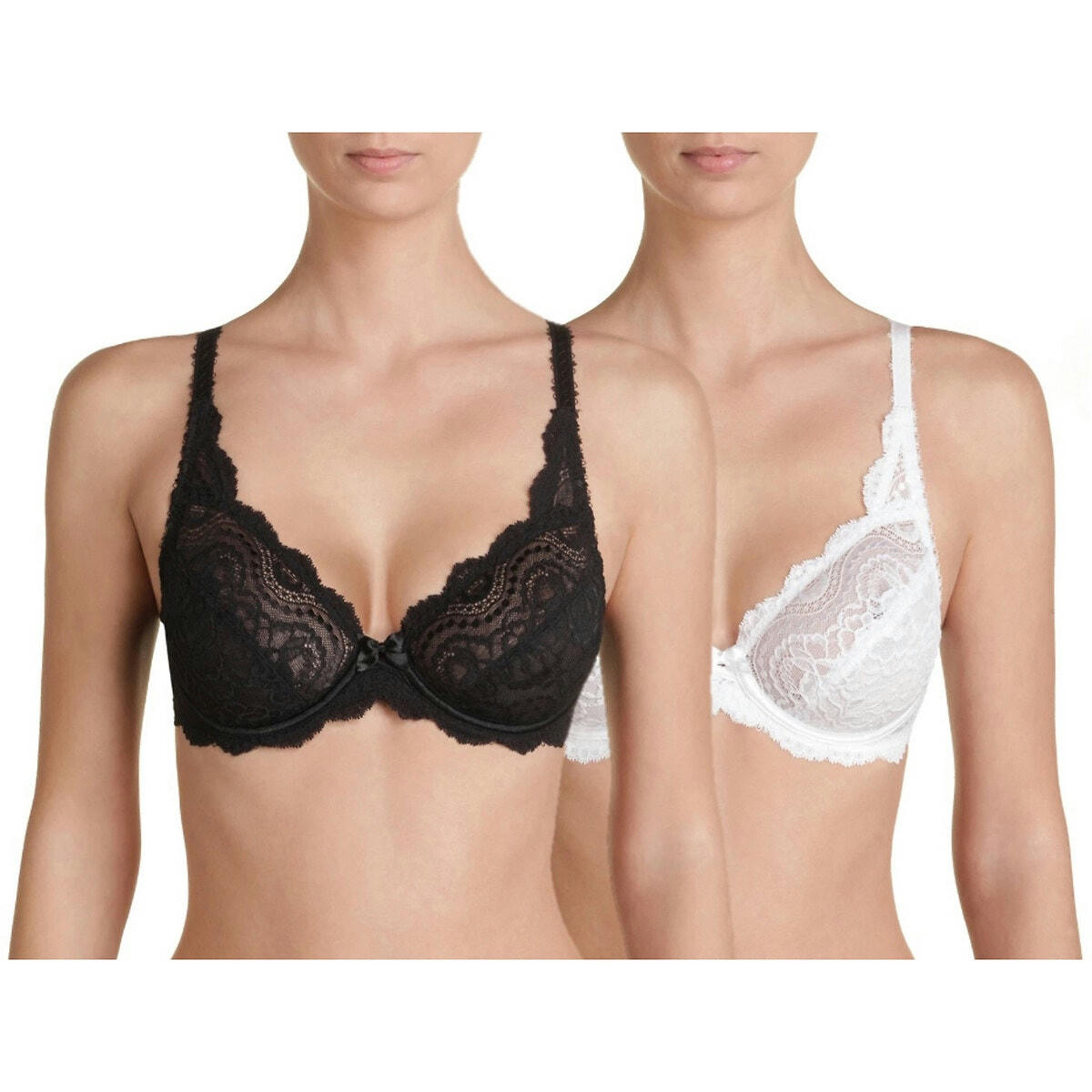 Lot de 2 soutiens-gorge emboîtant FLOWER ELEGANCE