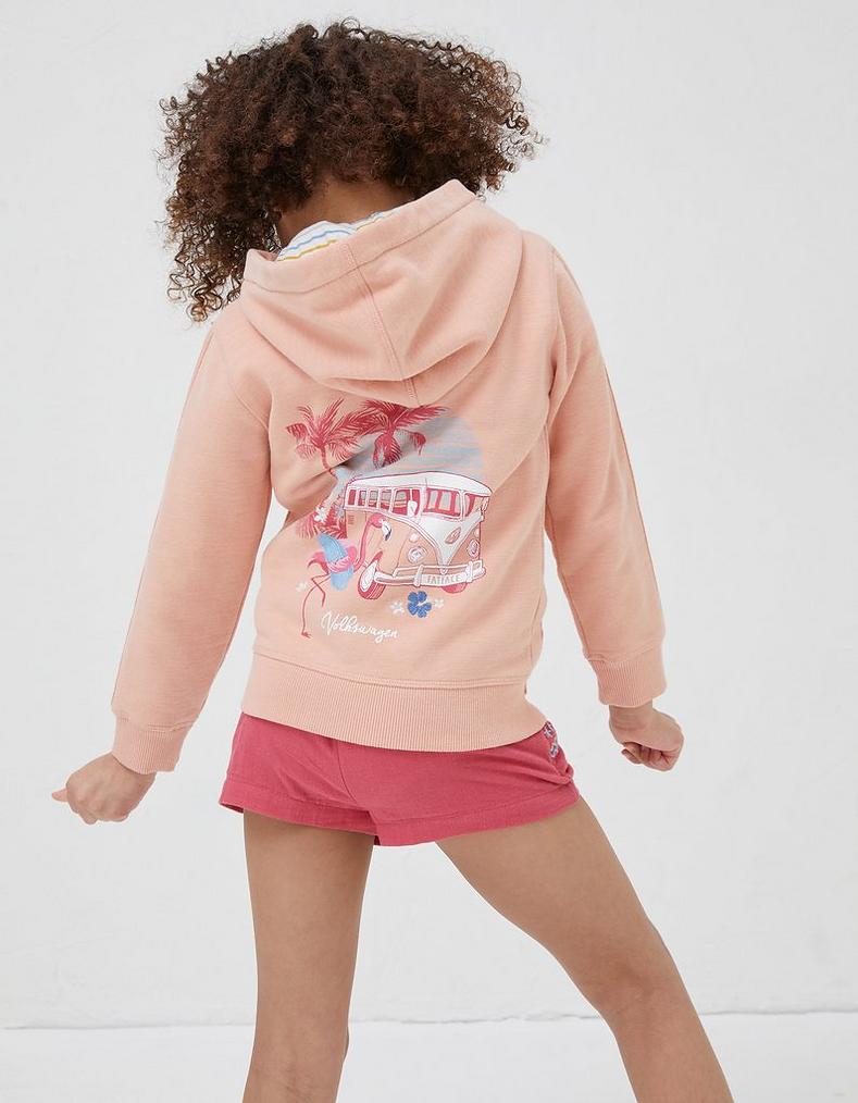 VW Graphic Sweat Zip Through Hoodie