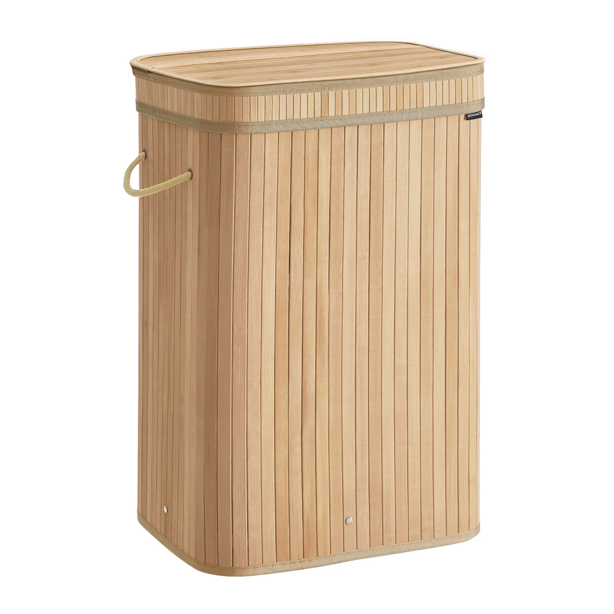 SONGMICS Panier à Linge Sale avec Couvercle