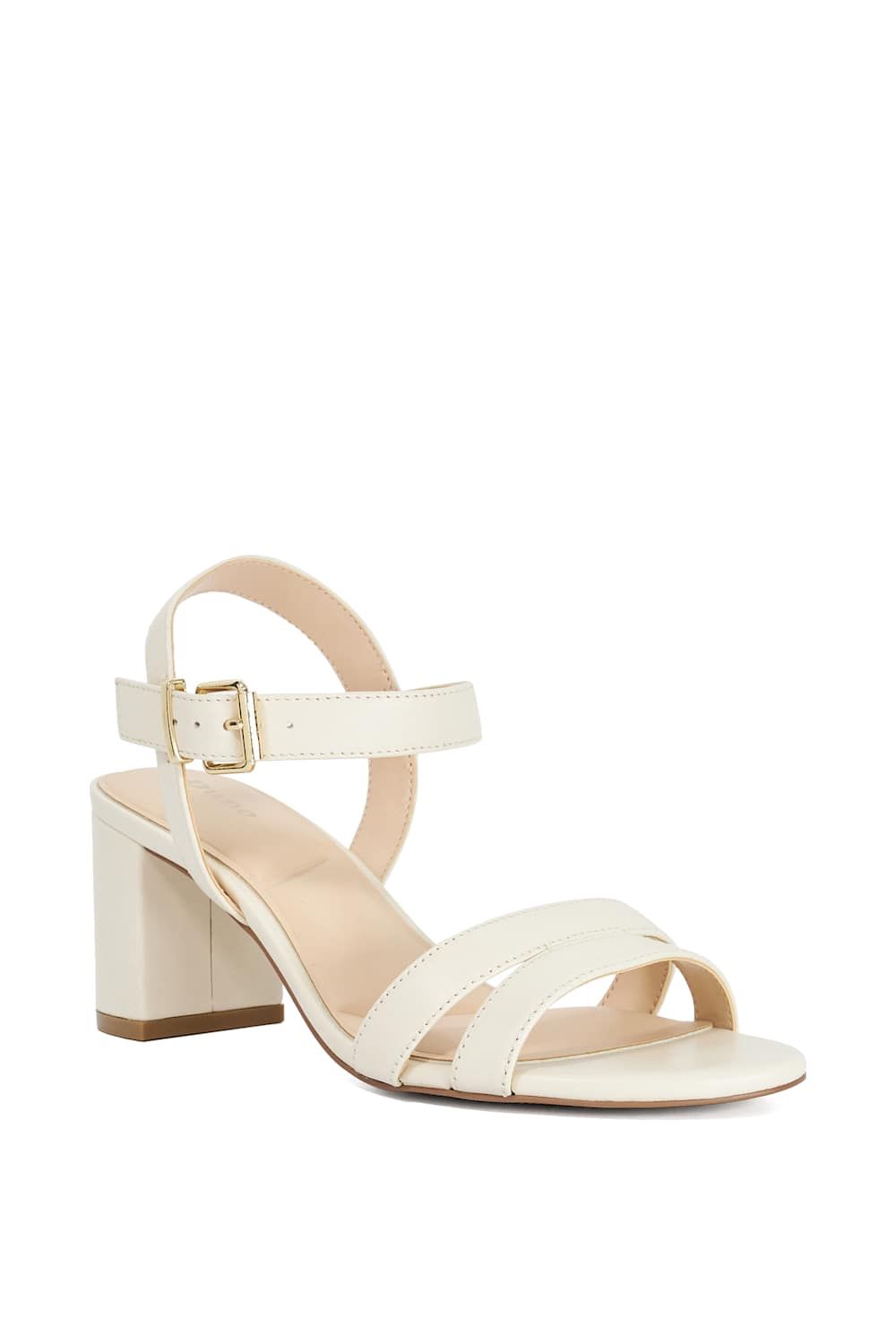 Dune London Wide Fit 'Merisa' Leather Sandals