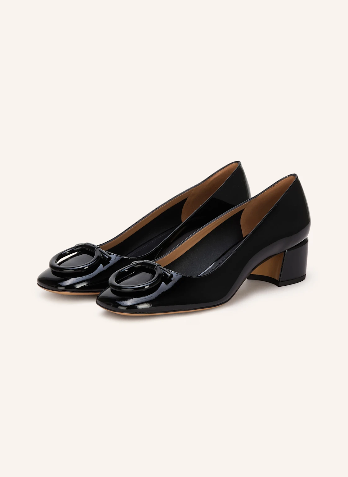 FERRAGAMO Lack-Pumps MARA 40