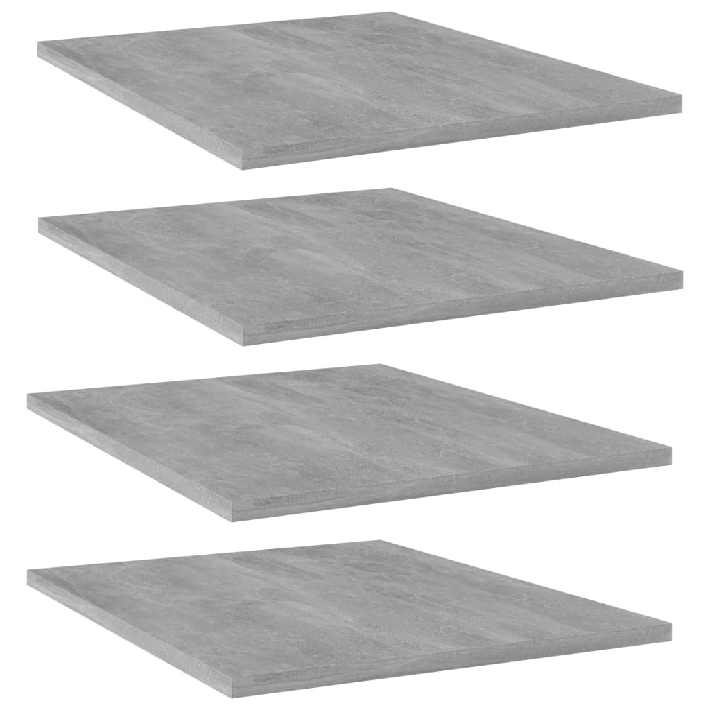 VidaXL Płyta na półki Szary 40 x 50 x 1.5 cm Materiał