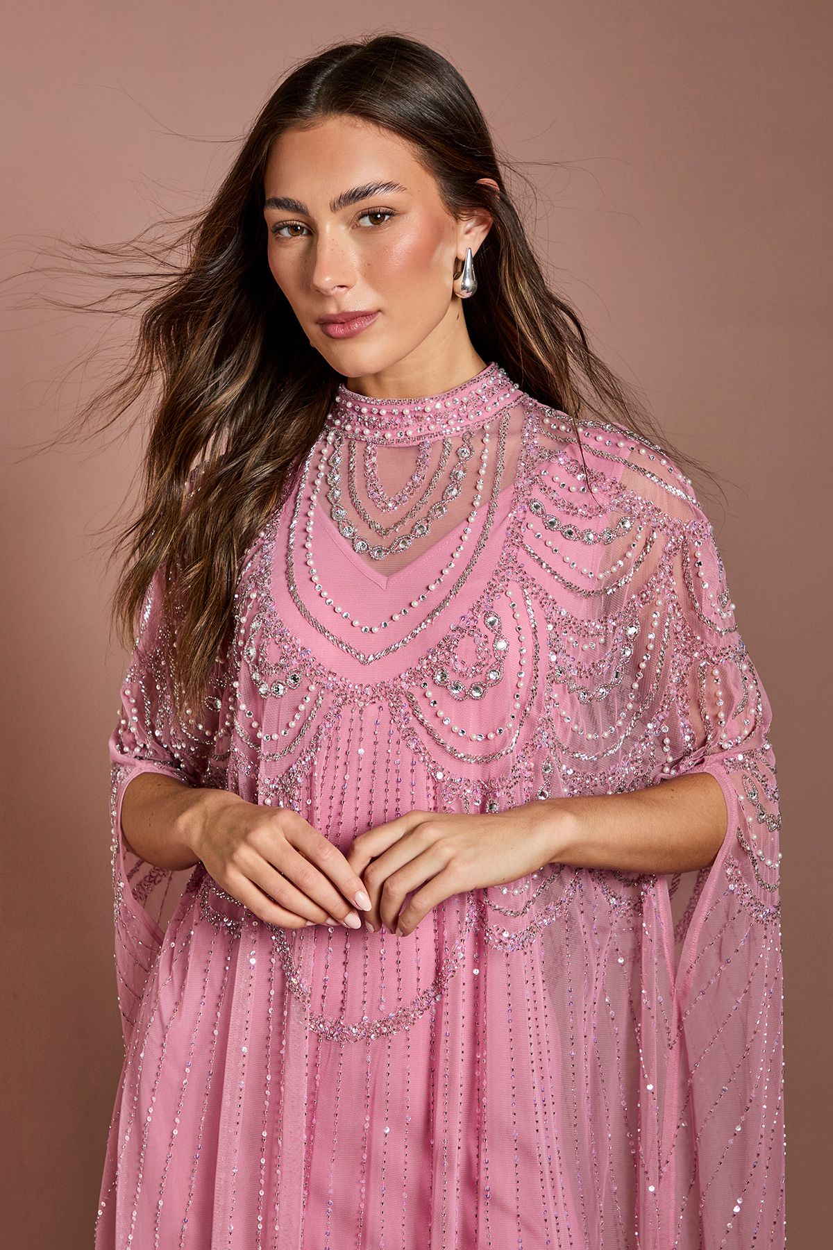 Coast Heavily Embellished Maxi Dress