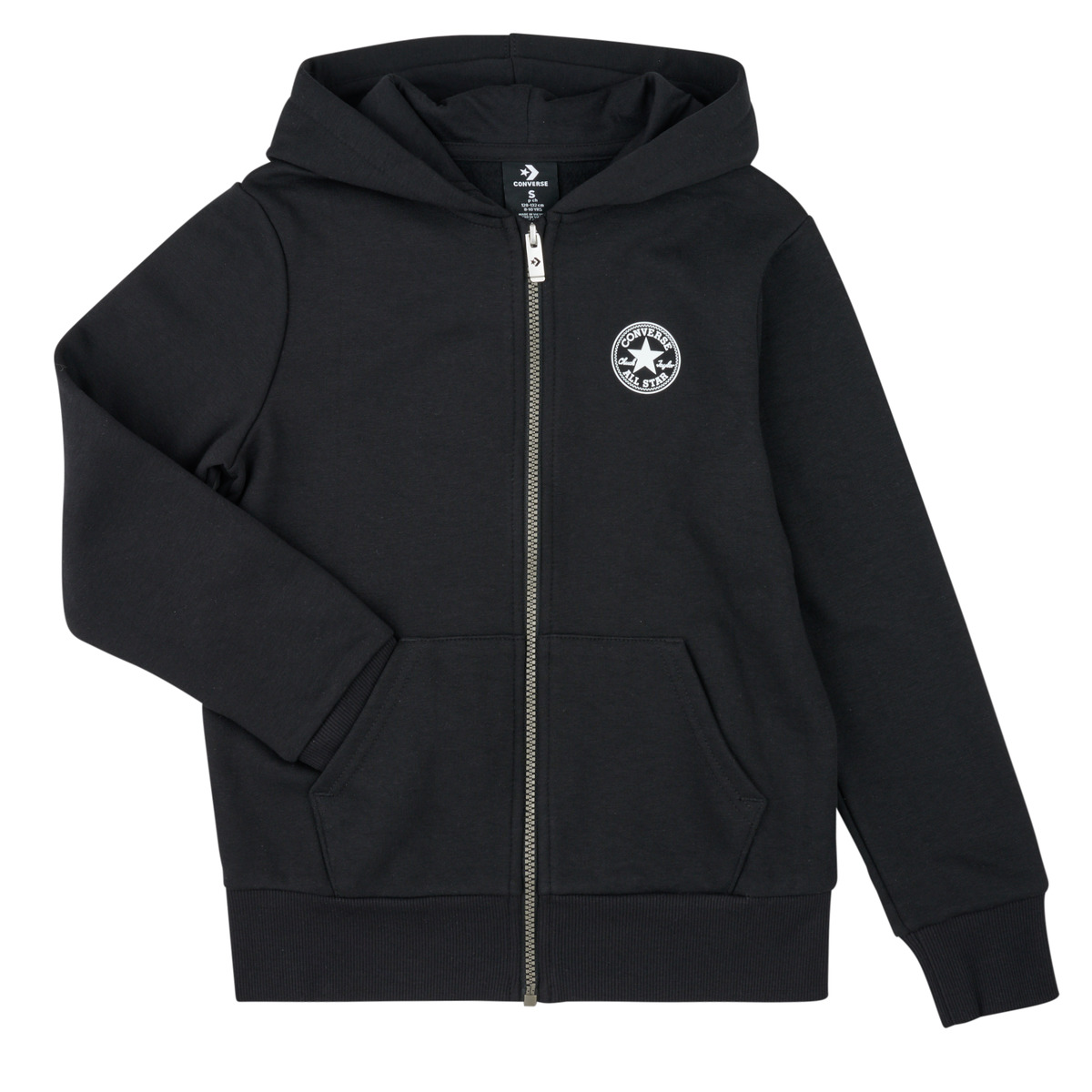 Converse - FLEECE CTP CHEST CORE FZ - Black