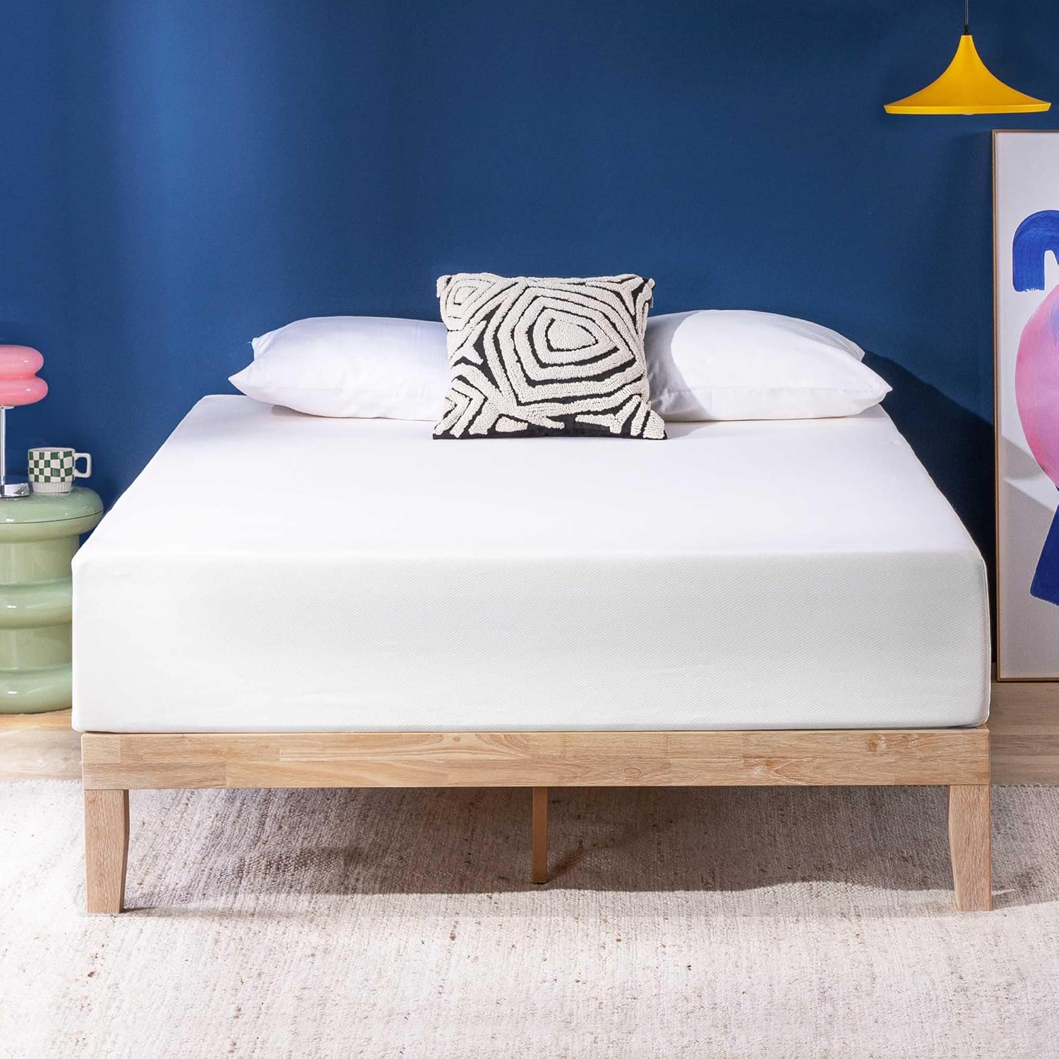 Best Price Mattress 12 Inch Memory Foam Mattress, Medium Firm, Cooling Gel Infused, Certified Safe Foams & Fabric, Mattress in a Box, Queen