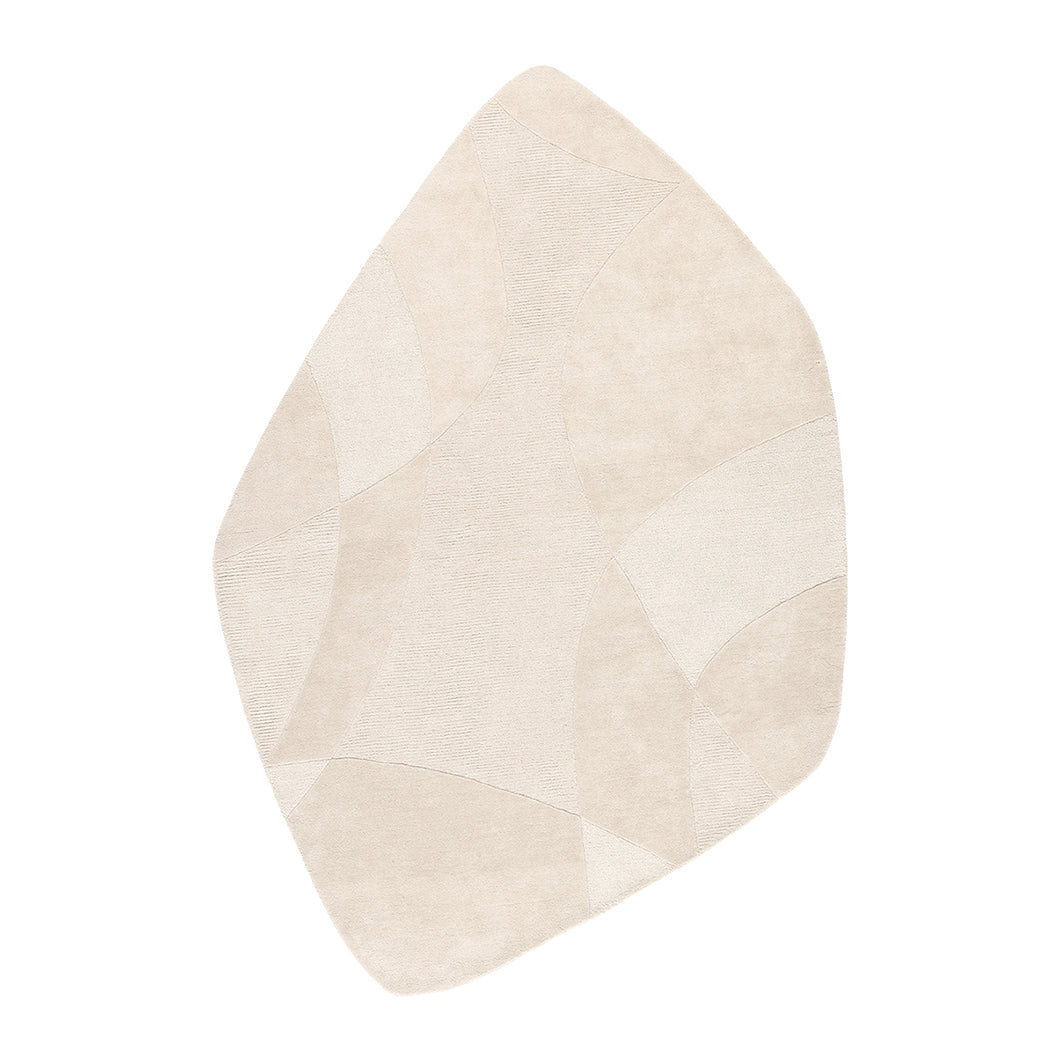 Acsento Piana Stone Shape Vloerkleed 200 x 290 cm - Off-White