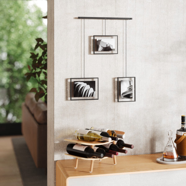 Umbra set met fotolijsten (3) Exhibit - 67 x 46 x 3 cm - Zwart