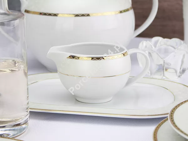 Serwis obiadowy na 12 osób (42 el.) Waza - Classic WA-99 Gold