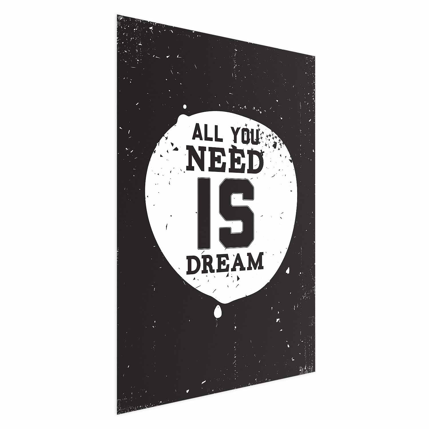 Plakat All you need 21x30 cm
