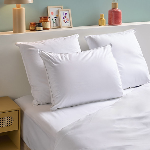 Oreiller Moelleux 50x70cm Gonflant 100% COTON