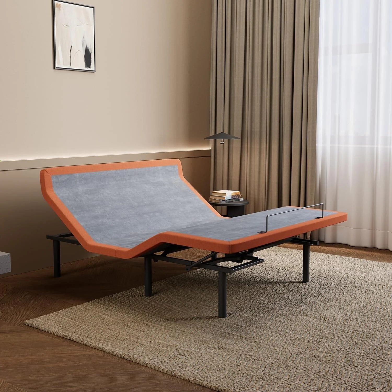 ESHINE Adjustable Bed Frame - Massage, Pillow-tilt, 5000 Series