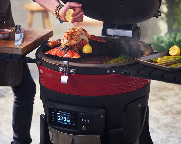 Kamado Joe Konnected Joe Digital Charcoal BBQ and Smoker